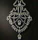 Vintage Antique Style Art Deco Women's Pendant Necklace S925 6ct C-diamond 4inch