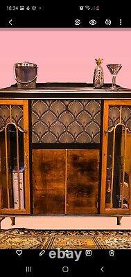 Vintage Art Deco Style Cabinet & Cocktail Bar