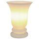 Vintage'art Deco Style' White Frosted Glass Uplighter Lamp, Torchiere