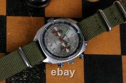 Vintage Poljot Sturmanskie Chronograph mechanical watch Military cal. 3133 USSR