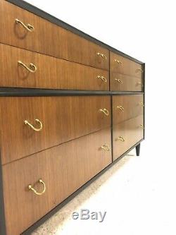 Vintage Retro Mid Century 1960s G PLAN 221 Tola Sideboard Chest of 8 Drawers