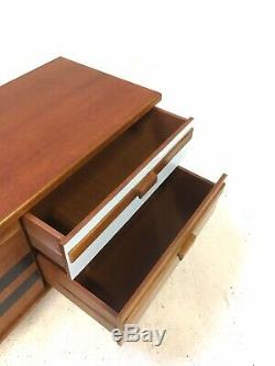 Vintage Retro Mid Century Danish Era 1960s Modernist 6ft Teak Sideboard Cabinet