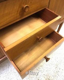 Vintage Retro Mid Century GORDON RUSSELL Heals Light Walnut Sideboard Cabinet