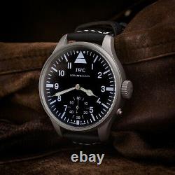 Vintage Swiss watch IWC Schaffhausen, Personalized marriage luxury wristwatch