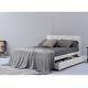 White Leather 4ft6 Duble 5ft King Size Ottoman Bed Frame 1 Drawer Side Storage