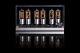 Zin18 In18 Nixie Tube Clock Silver Aluminium Glass Cover Wifi Android/iphone
