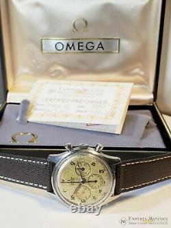 1950 Vintage Omega Turler Chronograph Cal 321 Réf 174 2451 Montre Pre Speedmaster