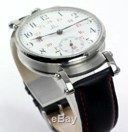 Art Jumbo Suisse Omega Chronometer Deco Style Armbanduhr Montre-bracelet Mariage 1910
