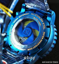 Invicta 70mm Sea Hunter Swiss Mouvement Chronographe Jour & Date Blue Label Watch