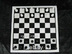 King Taille 2.5 Marble Chess Table Top Avec Elegant Look Table Table Top 15 Pouces