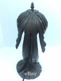 Lady Volant Figural Art Déco Nouveau Femme De Style Tiffany Stain Verre Ailes Lampe