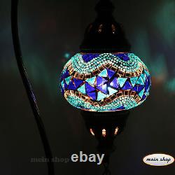 Lampe De Table Mosaïque Lampe Mosaïque Turkey Lampe Orientale Artisanale (m)