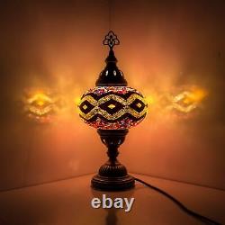 Lampe De Table Mosaïque Lampe Mosaïque Turque Lampe Orientale Faite À La Main
