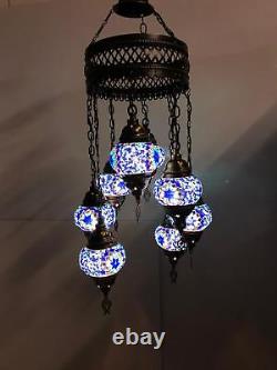 Lampe Mosaic Plafond Lampe Oriental Lampe Turquie Mosaic 8 Lampes