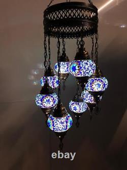 Lampe Mosaic Plafond Lampe Oriental Lampe Turquie Mosaic 8 Lampes