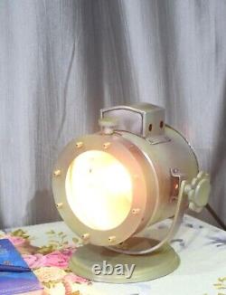 Lampe de style Conner Spotlight & Search light Vintage de table nautique