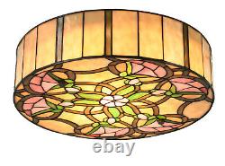 Lumière De Plafond Tiffany (16 Pouces De Large)