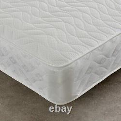 Matelas en mousse à mémoire de forme Matelas à ressorts de luxe simple 3ft Double 4ft6 Roi 5ft 6ft