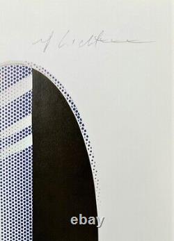 Miroir D'impression Roy Lichtenstein #2, Signé À La Main & Coa