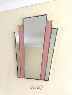 Miroir Mural Art Déco Calypso Pink Blush