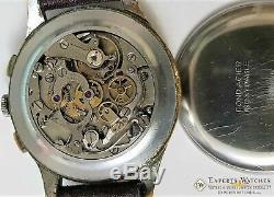 Officiers 1950 Vintage Serviced Lemania Chronograph Cal 1270 (320/321) Montre