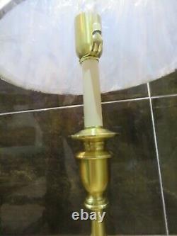 Ralph Lauren Accueil Collection Tall Gold Lampe De Table Bougie Designer Véritable Floral