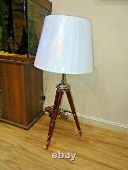Ralph Lauren Home Holden Lampe De Table D'arpenteur En Acajou Very Rare Extendable