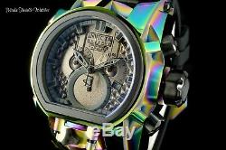 Réserve Invicta Bolt Zeus 52mm Cadran Noir Magnum Iridescent Mouvement Dual Watch