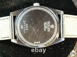 Rolex Cellini Danaos XL 18k Vendu White Gold Silver Dial 4243 /9 Watch Jumbo Box