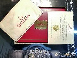 Serviced Vintage Omega Seamaster Chronographe Cal 321 Montre Ck 2947 Box & Papiers