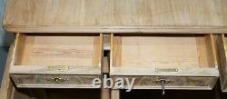 Superbe Large Quart Coupé Walnut Sideboard With Drawers Cabinet Bookcase Burr