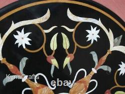 Table De Café En Marbre Top Pietra Dura Art Decent Look Patio 30 Pouces