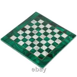 Table d'échecs verte unique faite à la main pour adultes - Jeux de société stratégiques - Cadeaux intérieurs