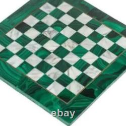 Table d'échecs verte unique faite à la main pour adultes - Jeux de société stratégiques - Cadeaux intérieurs