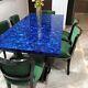 Table De Cuisine Et Salle à Manger En Lapis-lazuli De 48x30 Pour La Décoration Du Couloir