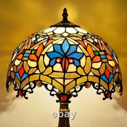 Tiffany Style European Creative Antique Lampe En Verre Teinté Shade Salon