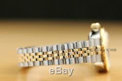 Véritable Rolex Datejust 2 Tons Quickset Watch & 1,13 Ct Diamond Bezel