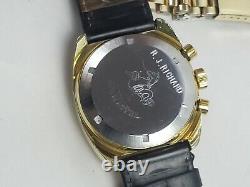Vintage 1972 Omega Seamaster 176.007 Cal 1040 Chronographe Gold Fill Jedi Watch