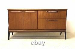 Vintage Retro MID Century Danois Des Années 1960 Teck Modernist Sideboard Lp Cabinet